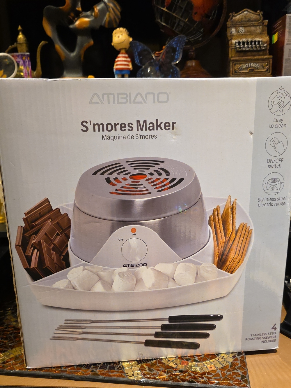 Ambiano Silver Stainless Steel S'mores Maker